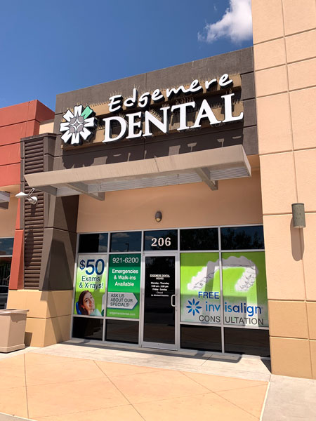 Edgemere Dental storefront